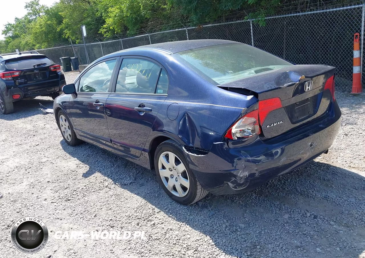 2008 Honda Civic Lx VIN:1HGFA16538L072919 - 3