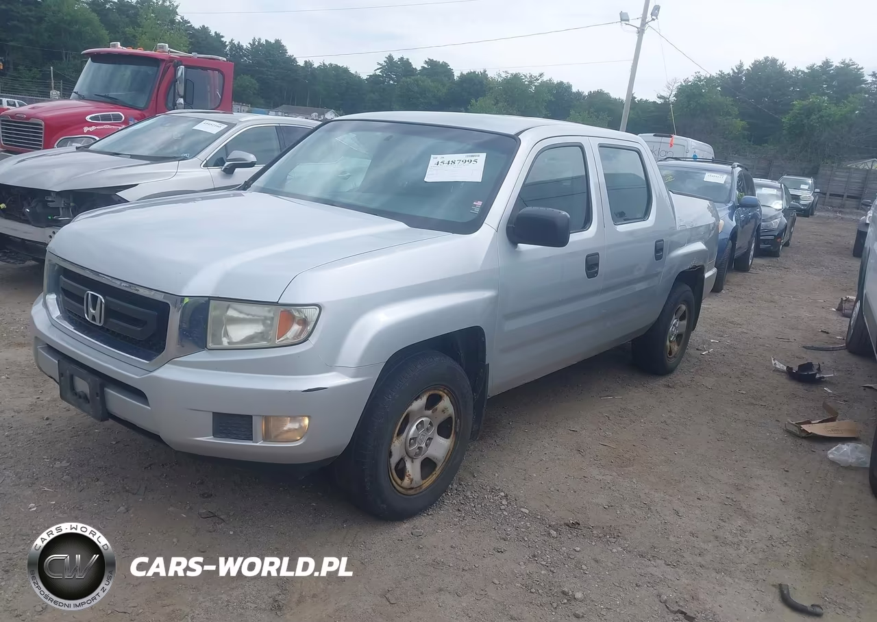 2009 Honda Ridgeline Rt VIN:2HJYK16299H502750 - 2