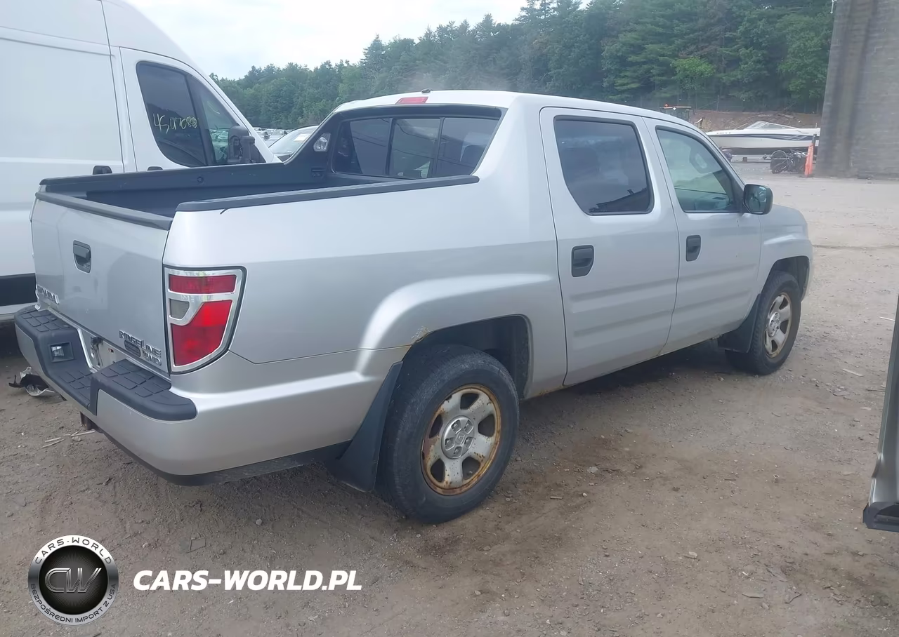 2009 Honda Ridgeline Rt VIN:2HJYK16299H502750 - 4
