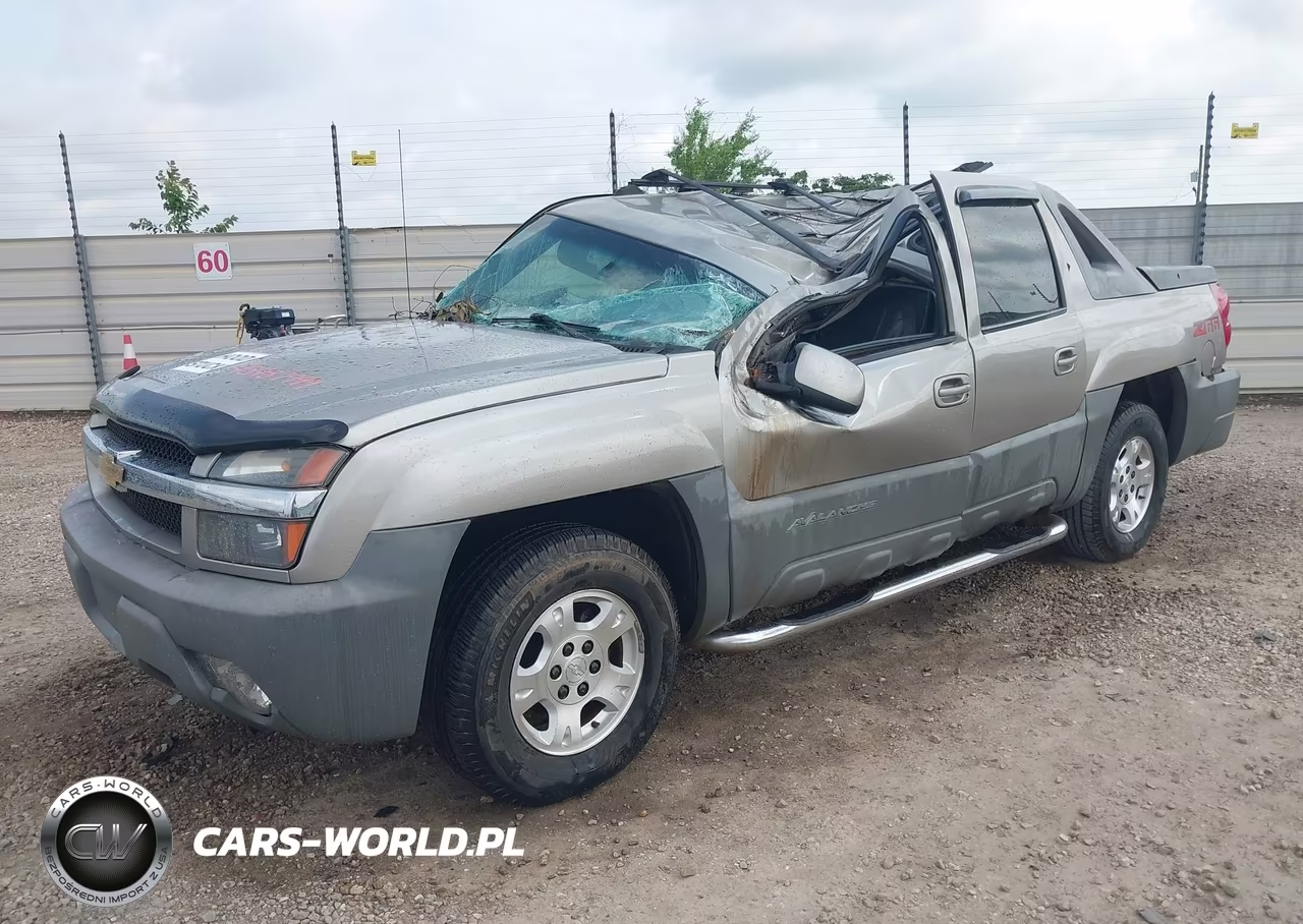 2002 Chevrolet Avalanche 1500 VIN:3GNEC13T62G113806 - 2