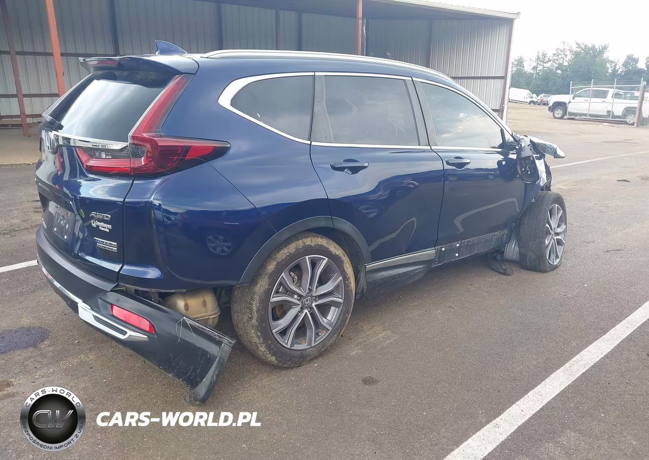 2022 Honda Cr-V Hybrid Touring VIN:5J6RT6H95NL039400 - 4