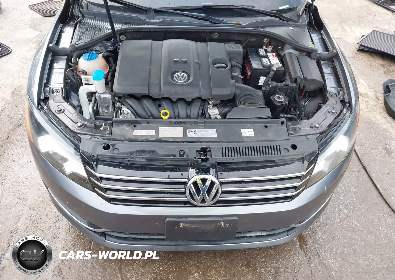 2014 Volkswagen Passat 2.5L Se VIN:1VWBP7A38EC016116 - 10