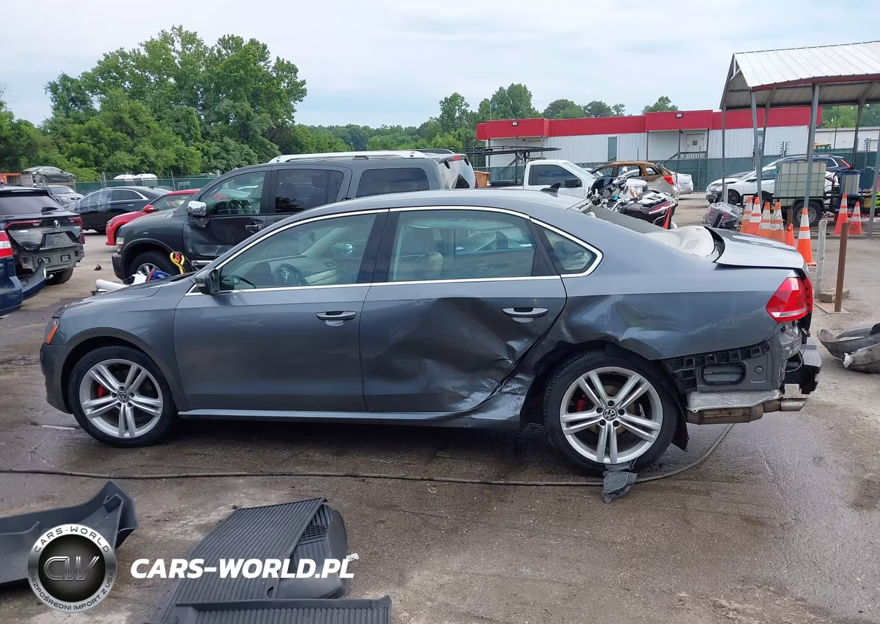 2014 Volkswagen Passat 2.5L Se VIN:1VWBP7A38EC016116 - 15