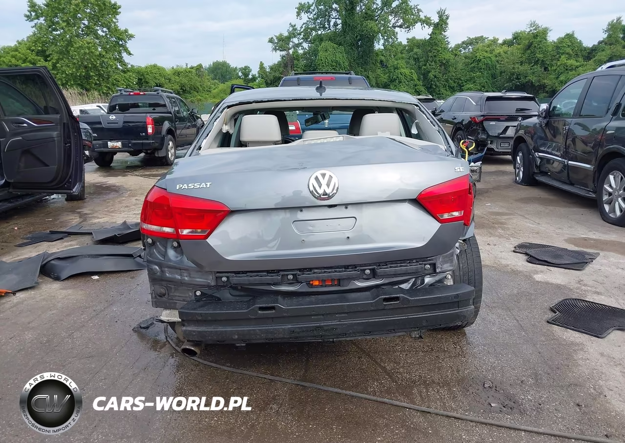 2014 Volkswagen Passat 2.5L Se VIN:1VWBP7A38EC016116 - 17