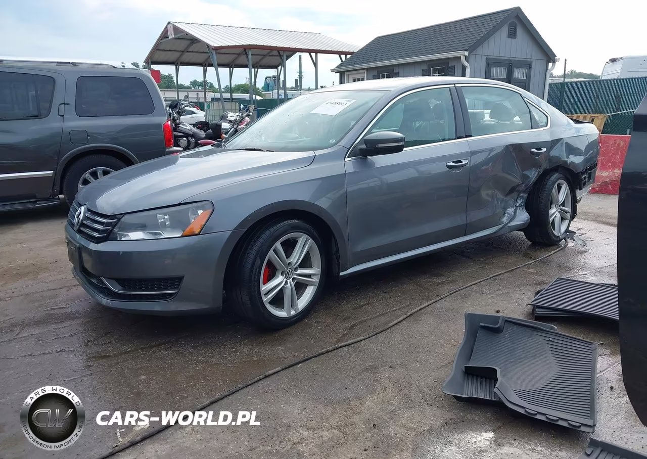 2014 Volkswagen Passat 2.5L Se VIN:1VWBP7A38EC016116 - 2