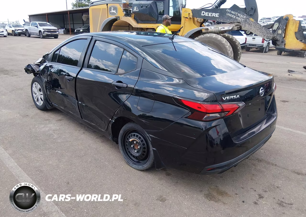 2021 Nissan Versa S Xtronic Cvt VIN:3N1CN8DV0ML908155 - 3