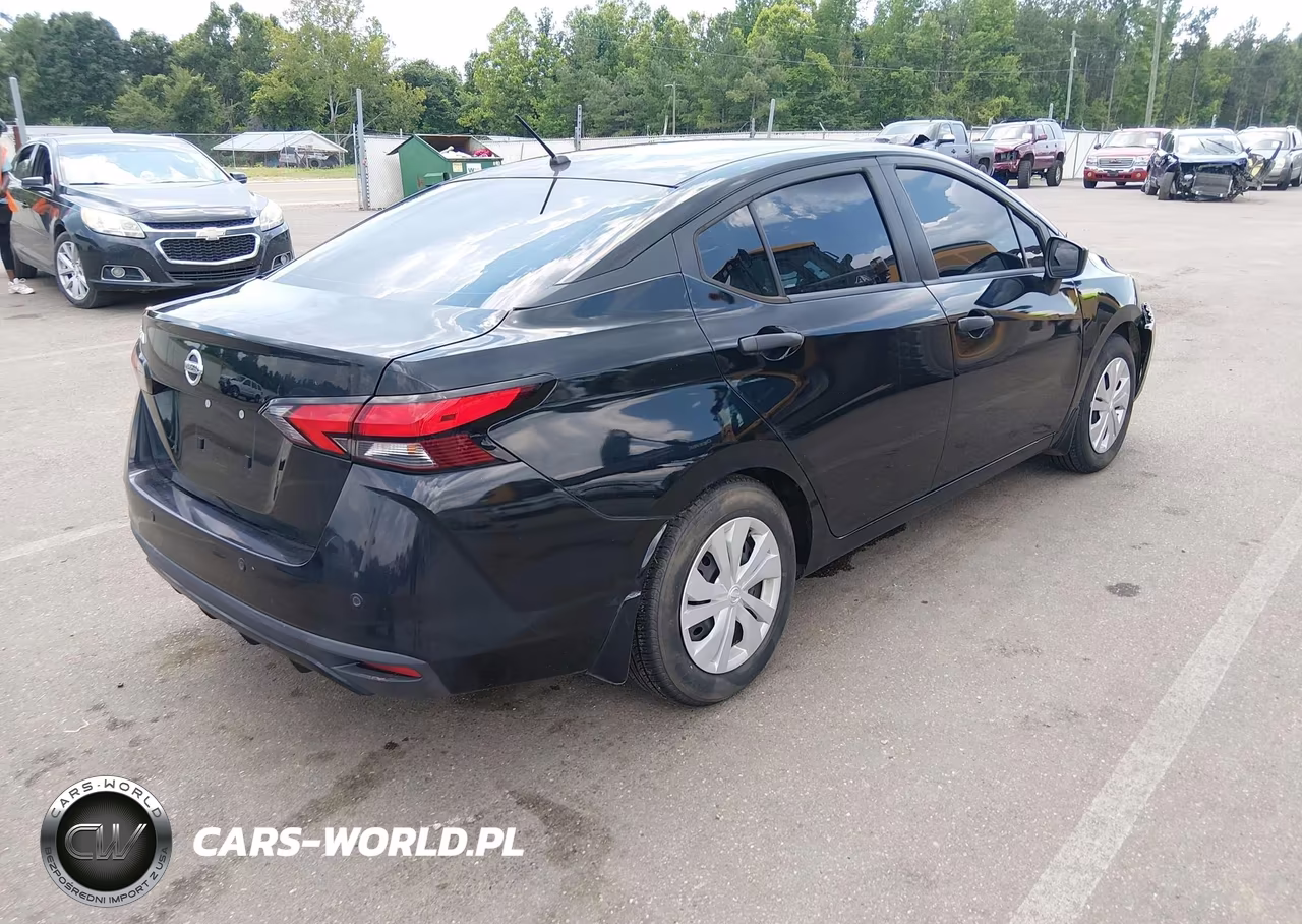 2021 Nissan Versa S Xtronic Cvt VIN:3N1CN8DV0ML908155 - 4
