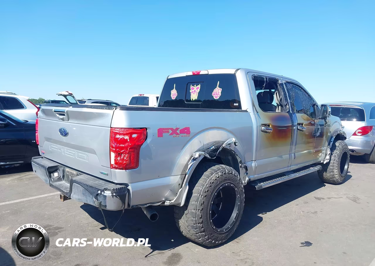 2019 Ford F-150 Lariat VIN:1FTEW1E41KFB11744 - 4