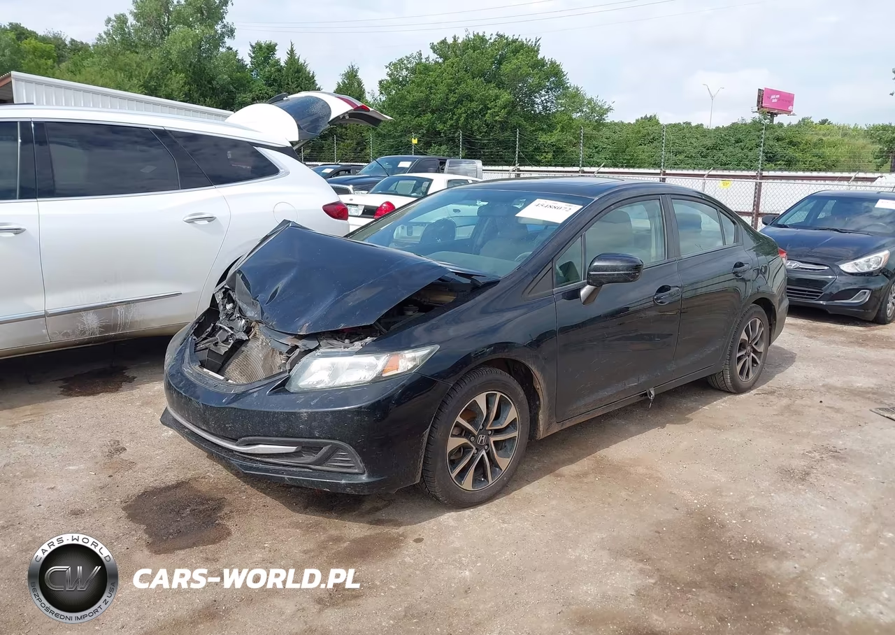 2014 Honda Civic Ex VIN:19XFB2F84EE054705 - 2
