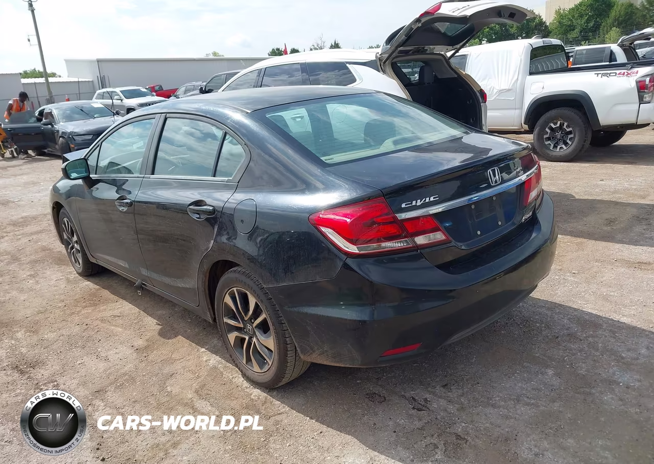 2014 Honda Civic Ex VIN:19XFB2F84EE054705 - 3