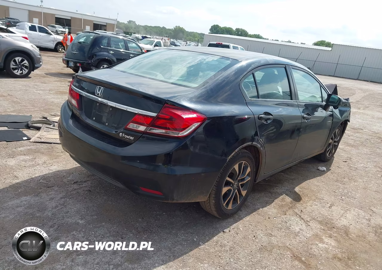2014 Honda Civic Ex VIN:19XFB2F84EE054705 - 4