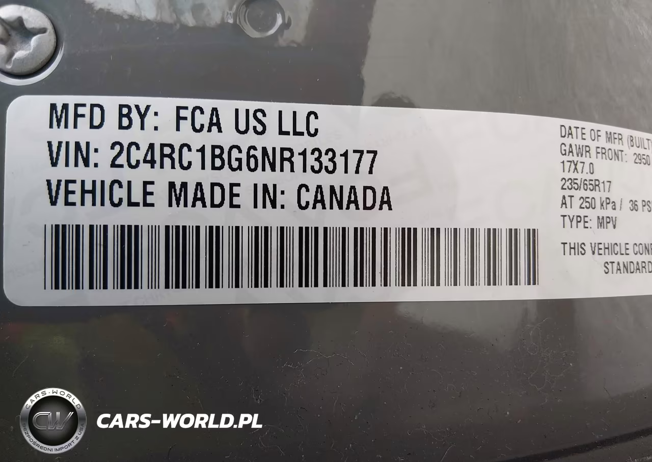 2022 Chrysler Pacifica Touring L VIN:2C4RC1BG6NR133177 - 9