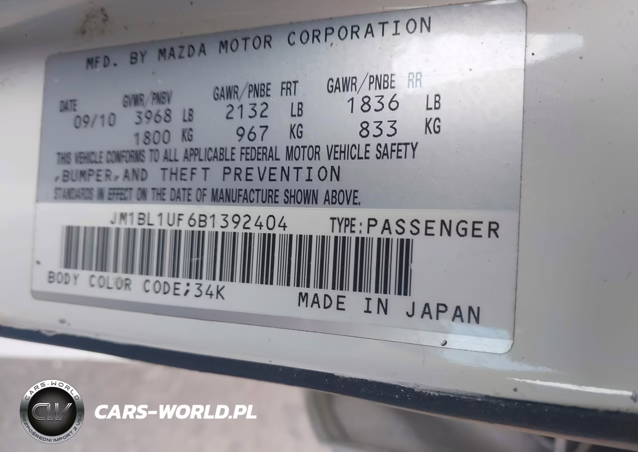 2011 Mazda Mazda3 I Sport VIN:JM1BL1UF6B1392404 - 9