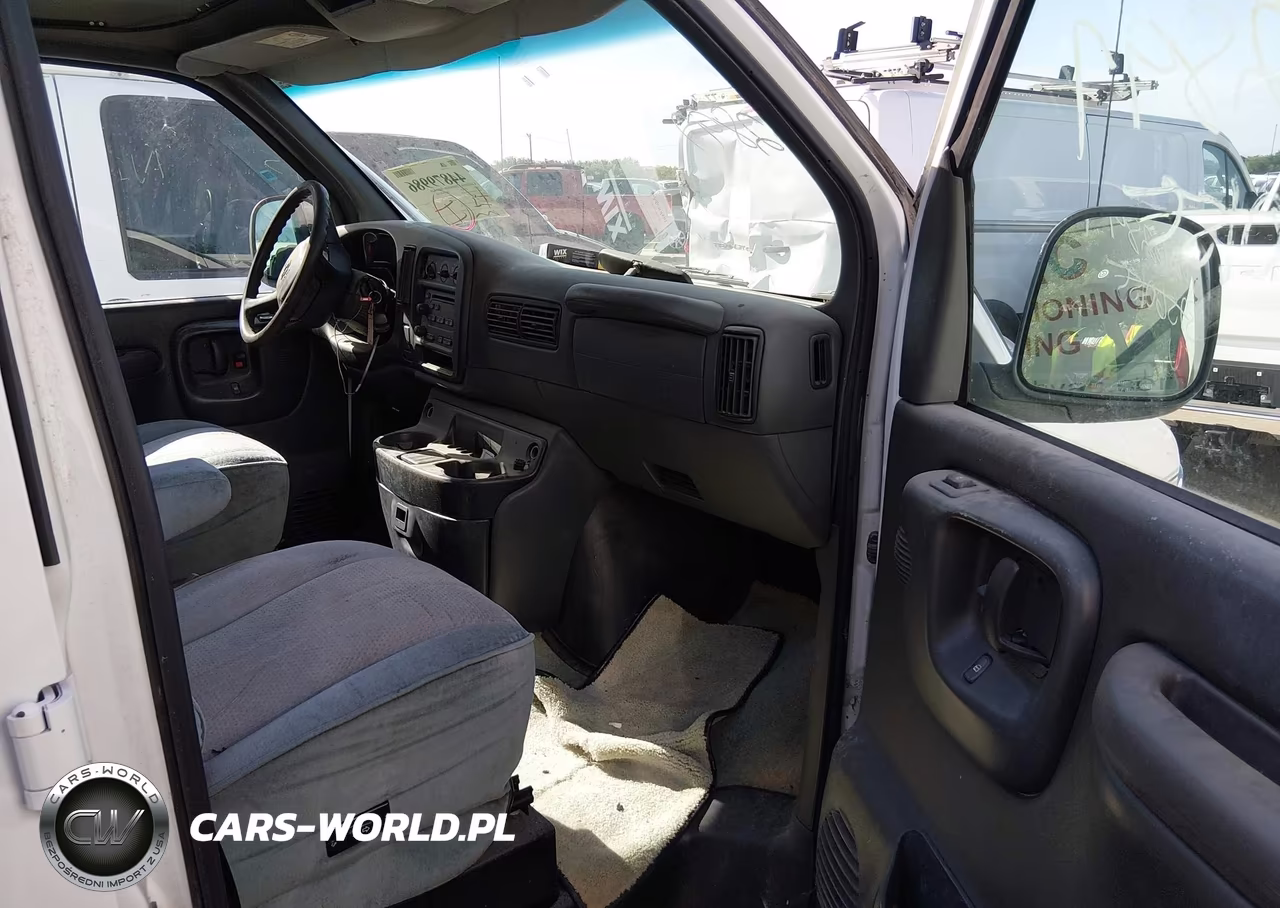 2002 Chevrolet Express Cargo Van VIN:1GCHG39R121233609 - 5