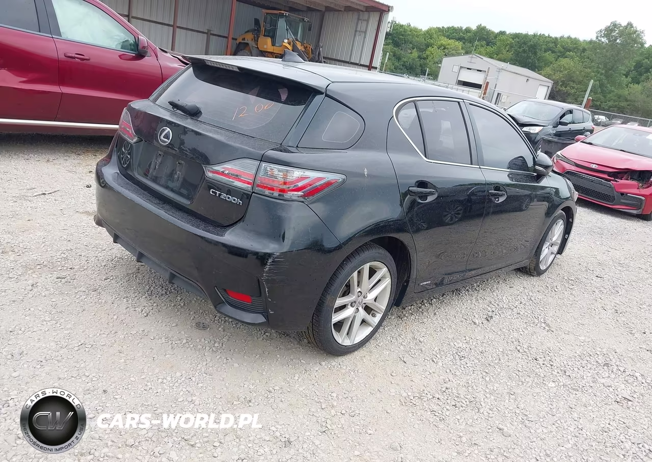 2015 Lexus Ct 200H VIN:JTHKD5BH2F2226517 - 4