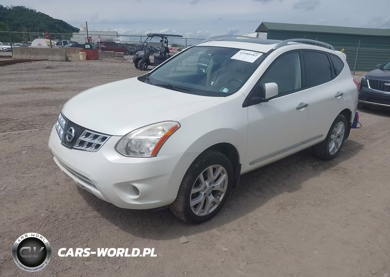 2011 Nissan Rogue Sv VIN:JN8AS5MV1BW253320 - 2