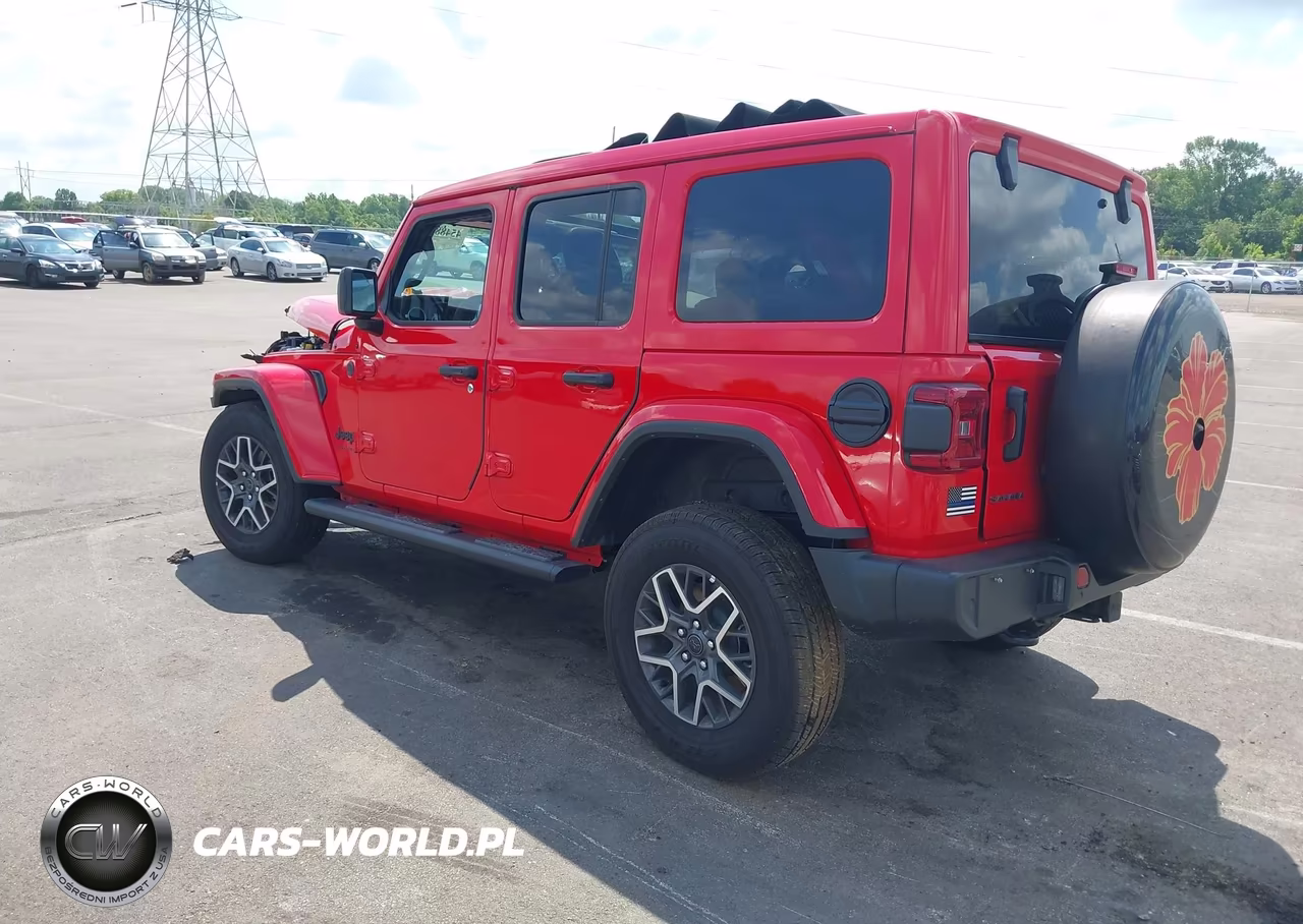 2025 Jeep Wrangler 4-Door Sahara 4X4 VIN:1C4PJXEG4SW563479 - 3