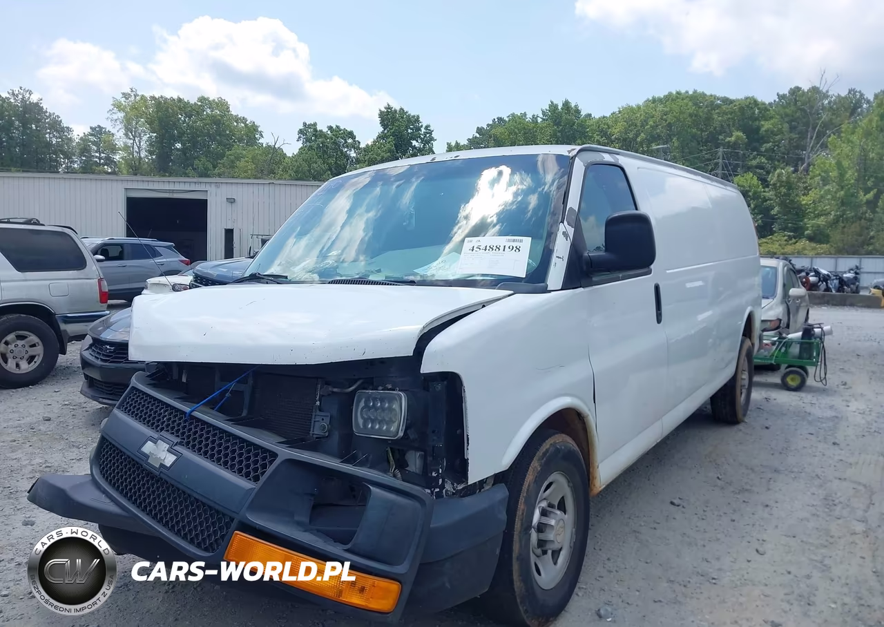 2011 Chevrolet Express 2500 Work Van VIN:1GCWGGCA6B1136780 - 2