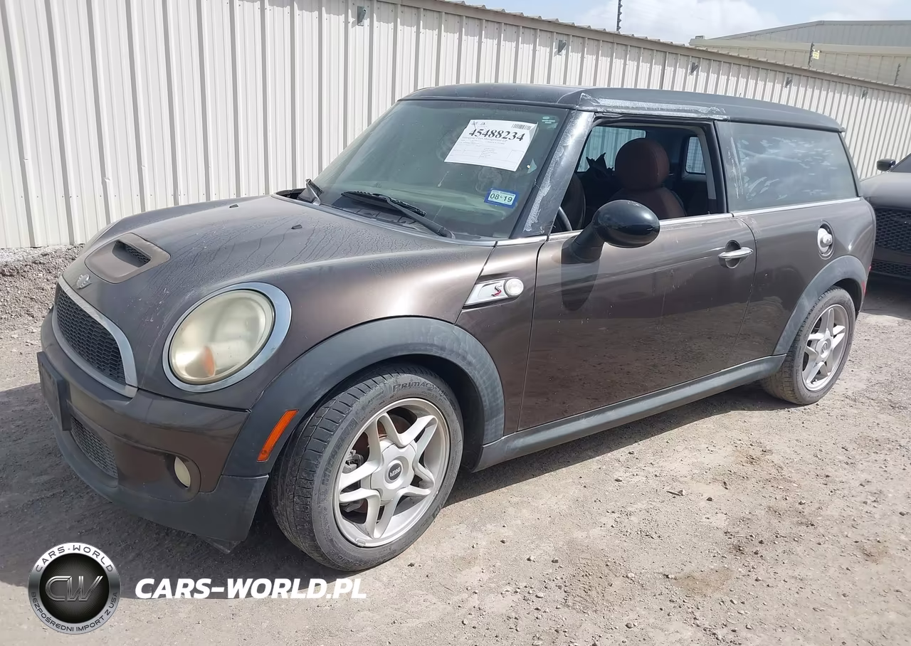 2009 Mini Cooper S Clubman VIN:WMWMM33549TP93004 - 2