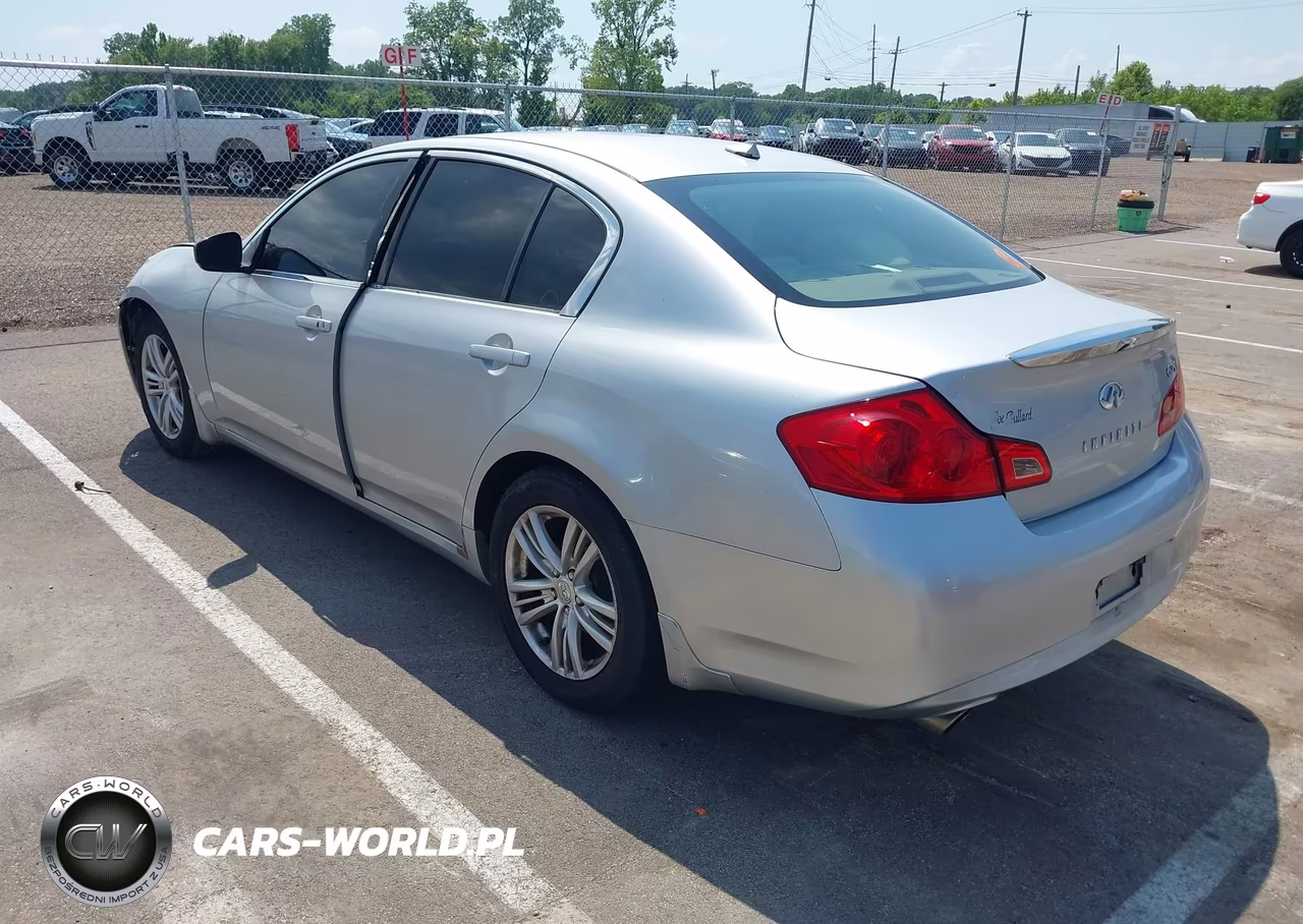 2011 Infiniti G25 Journey VIN:JN1DV6AP1BM603314 - 3