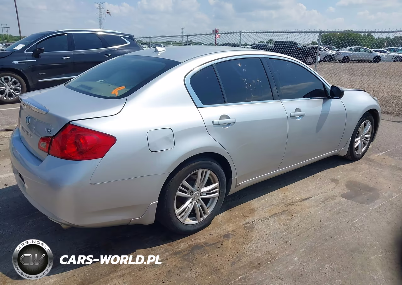 2011 Infiniti G25 Journey VIN:JN1DV6AP1BM603314 - 4