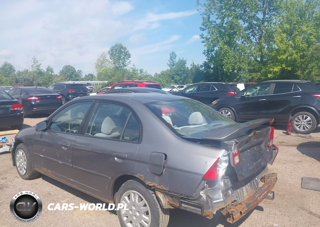 2004 Honda Civic Lx VIN:1HGES16514L000748 - 3
