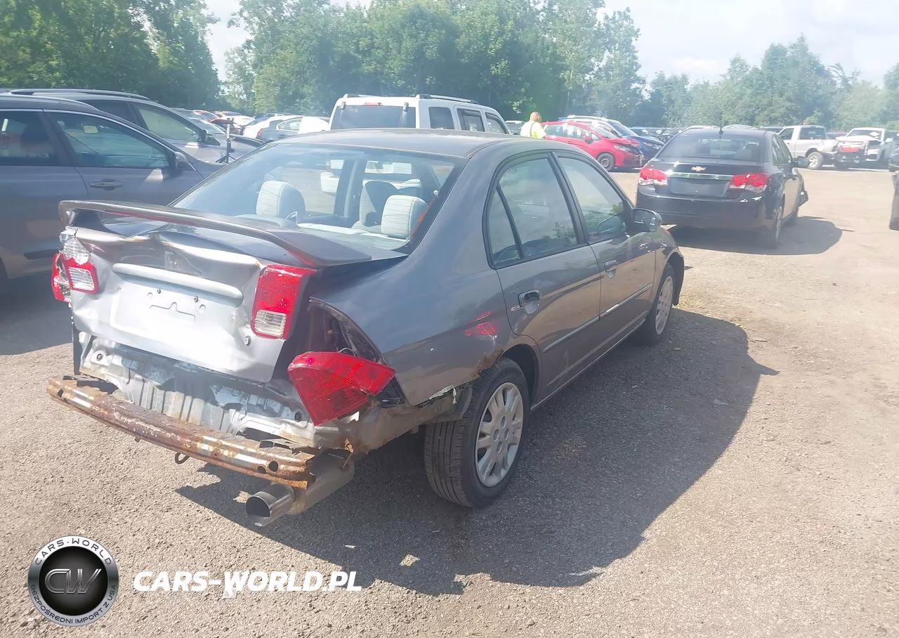 2004 Honda Civic Lx VIN:1HGES16514L000748 - 4