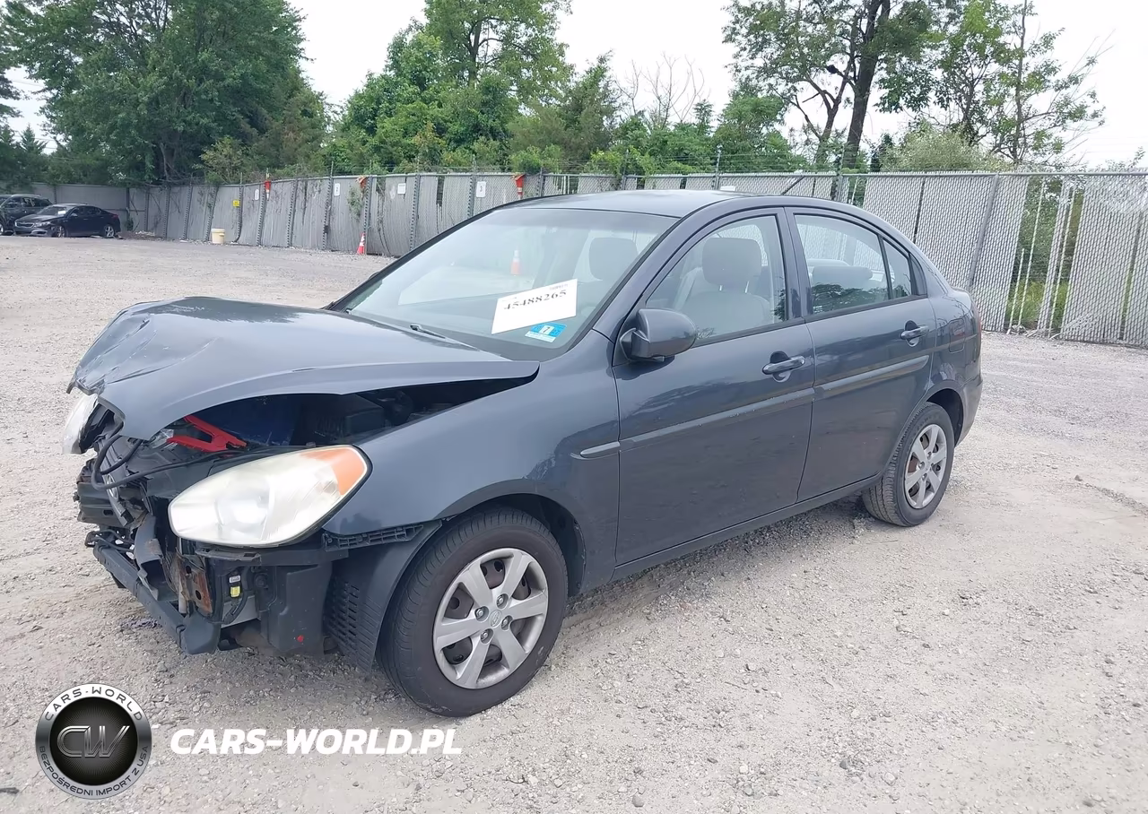 2009 Hyundai Accent Gls VIN:KMHCN46C79U340206 - 2