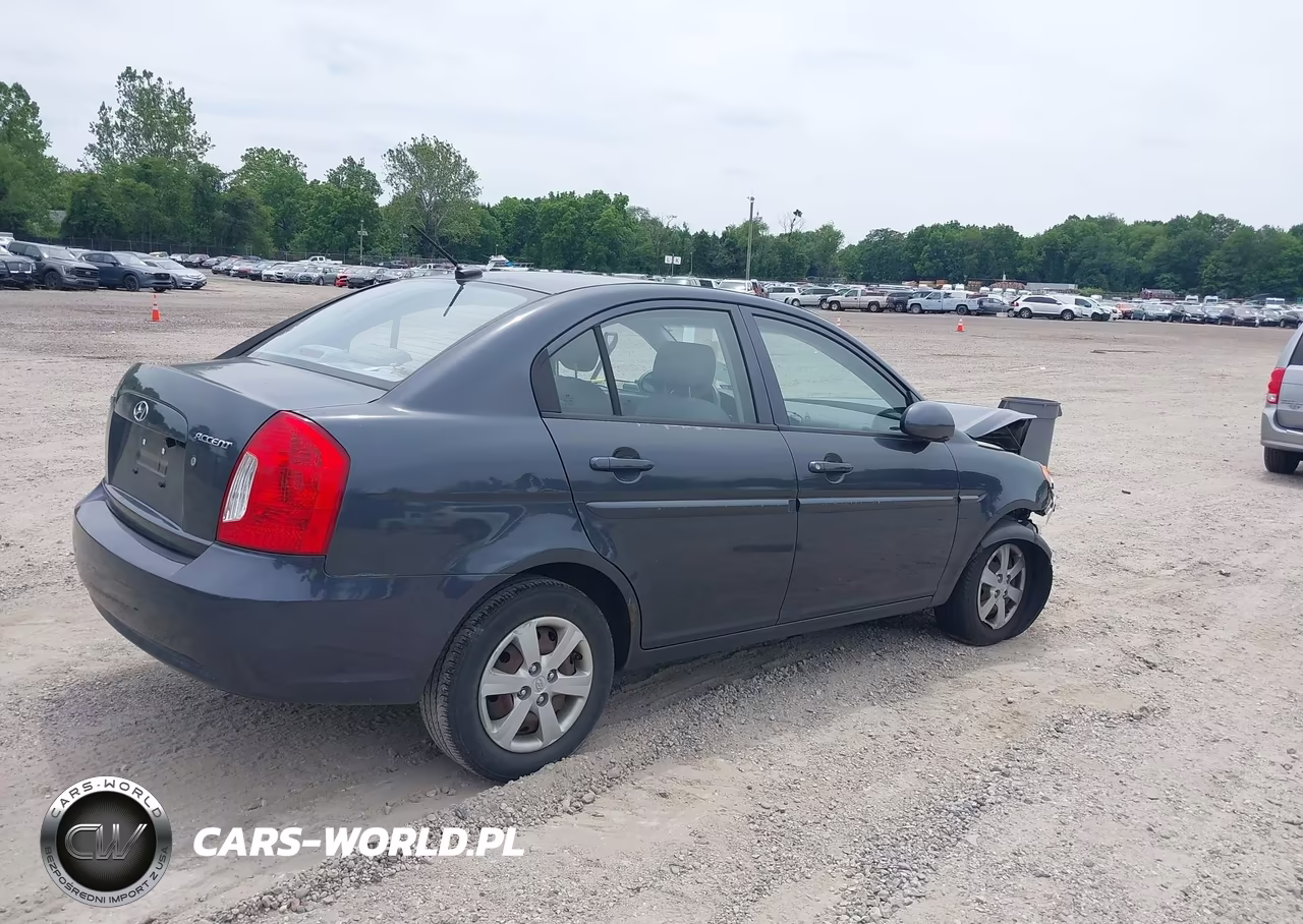 2009 Hyundai Accent Gls VIN:KMHCN46C79U340206 - 4