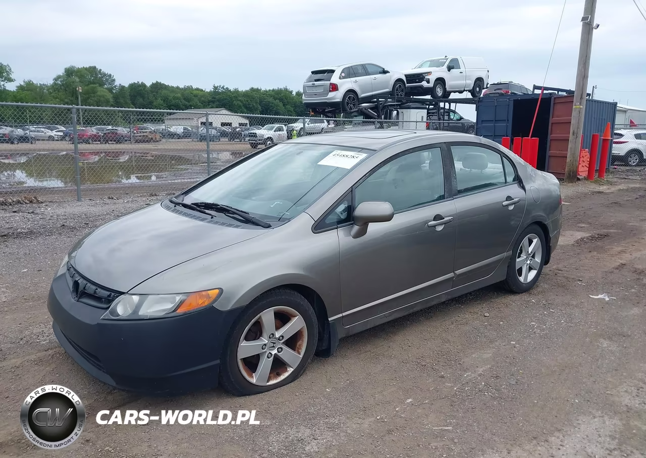2008 Honda Civic Ex VIN:1HGFA16838L026341 - 2