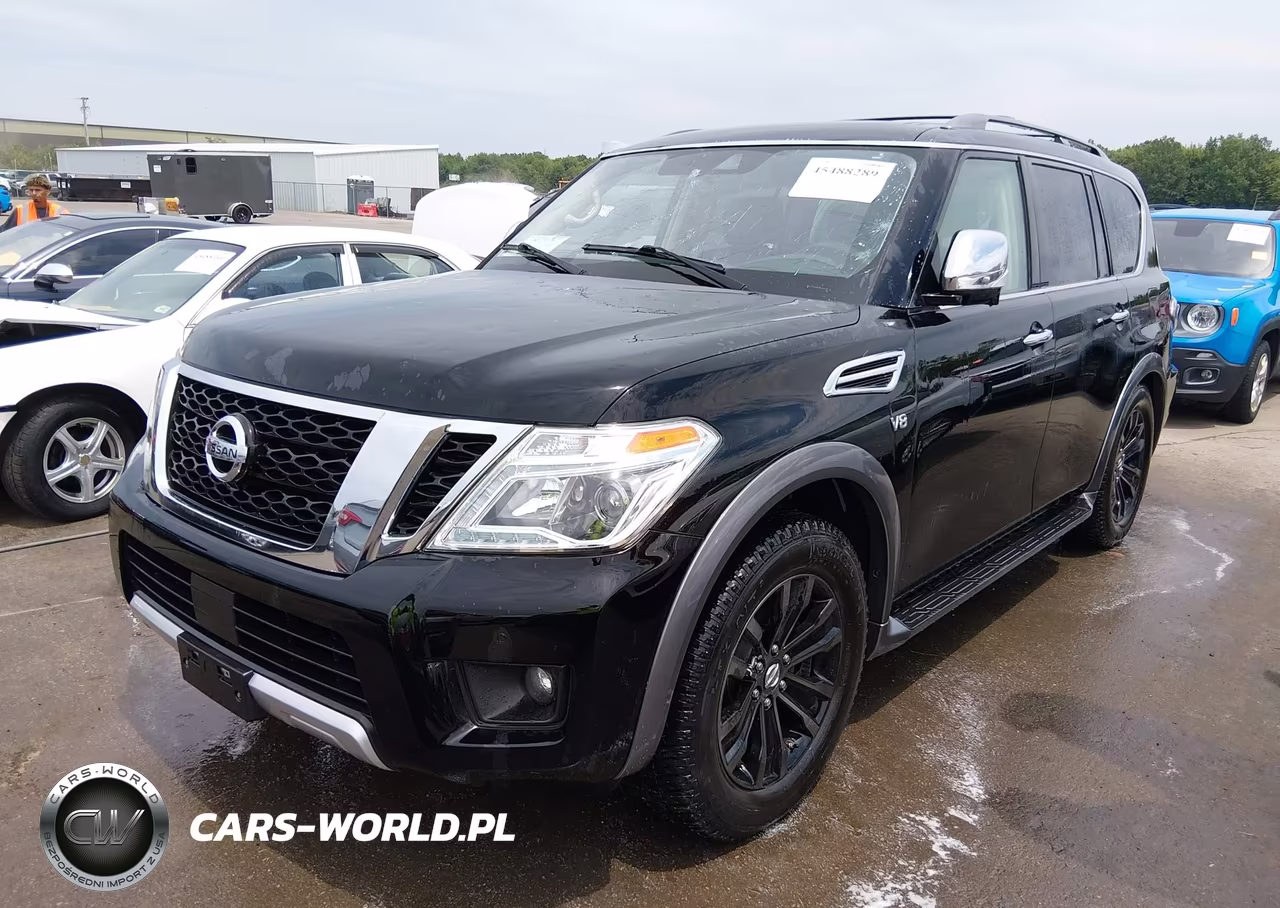 2018 Nissan Armada Platinum VIN:JN8AY2NEXJX700151 - 2