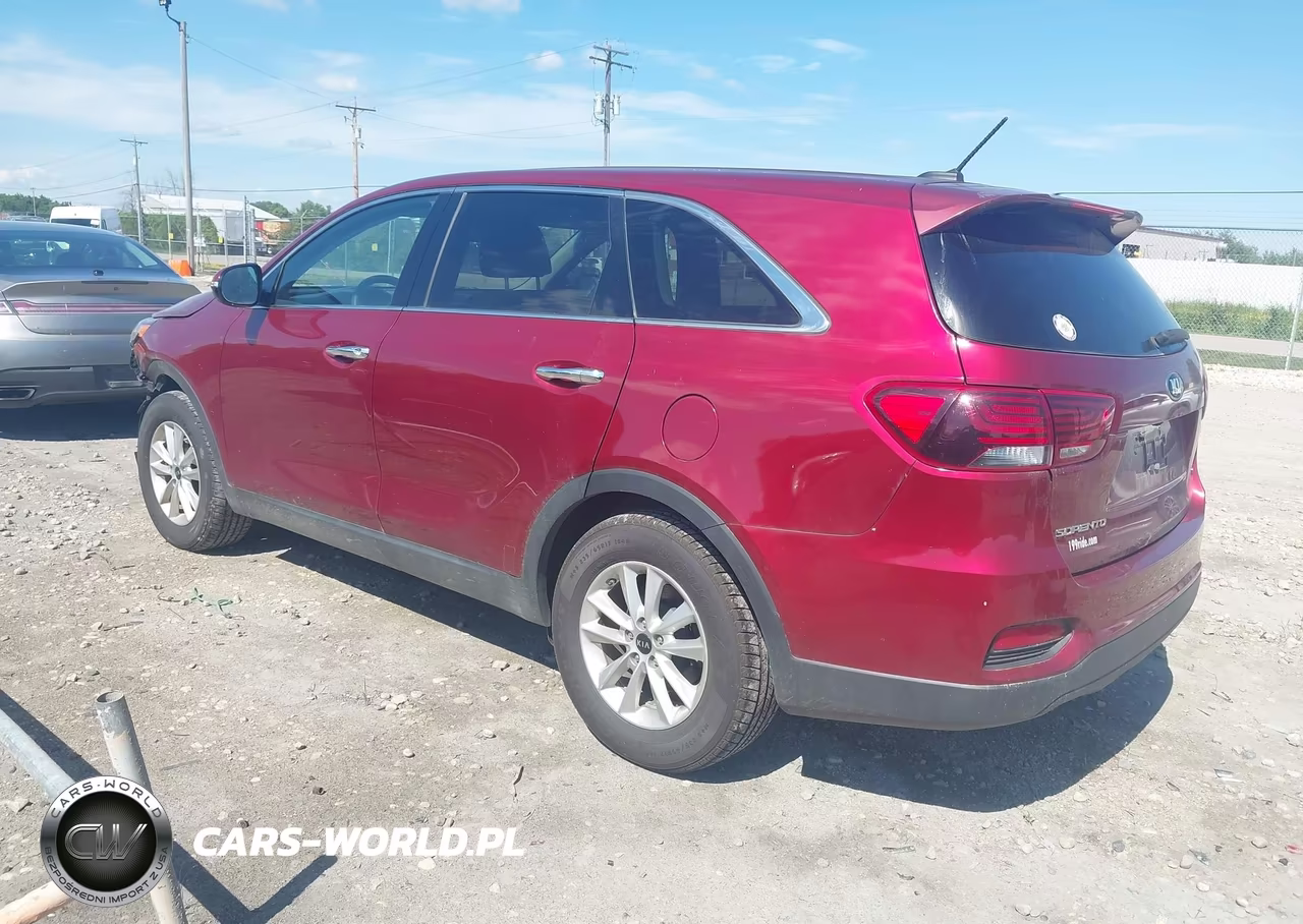 2019 Kia Sorento 3.3L Lx VIN:5XYPG4A52KG489235 - 3