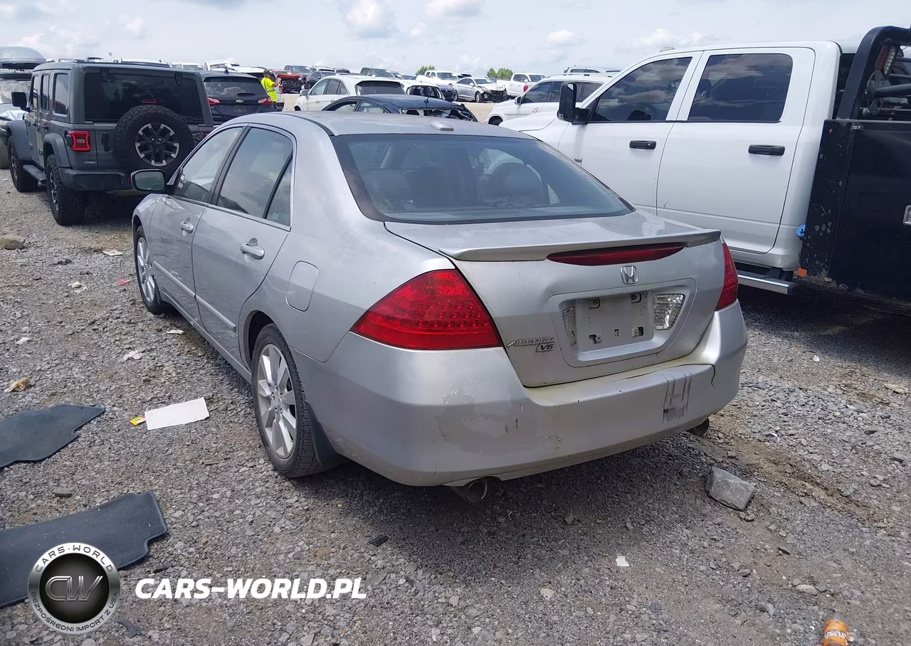 2007 Honda Accord 3.0 Ex VIN:1HGCM66597A012418 - 3