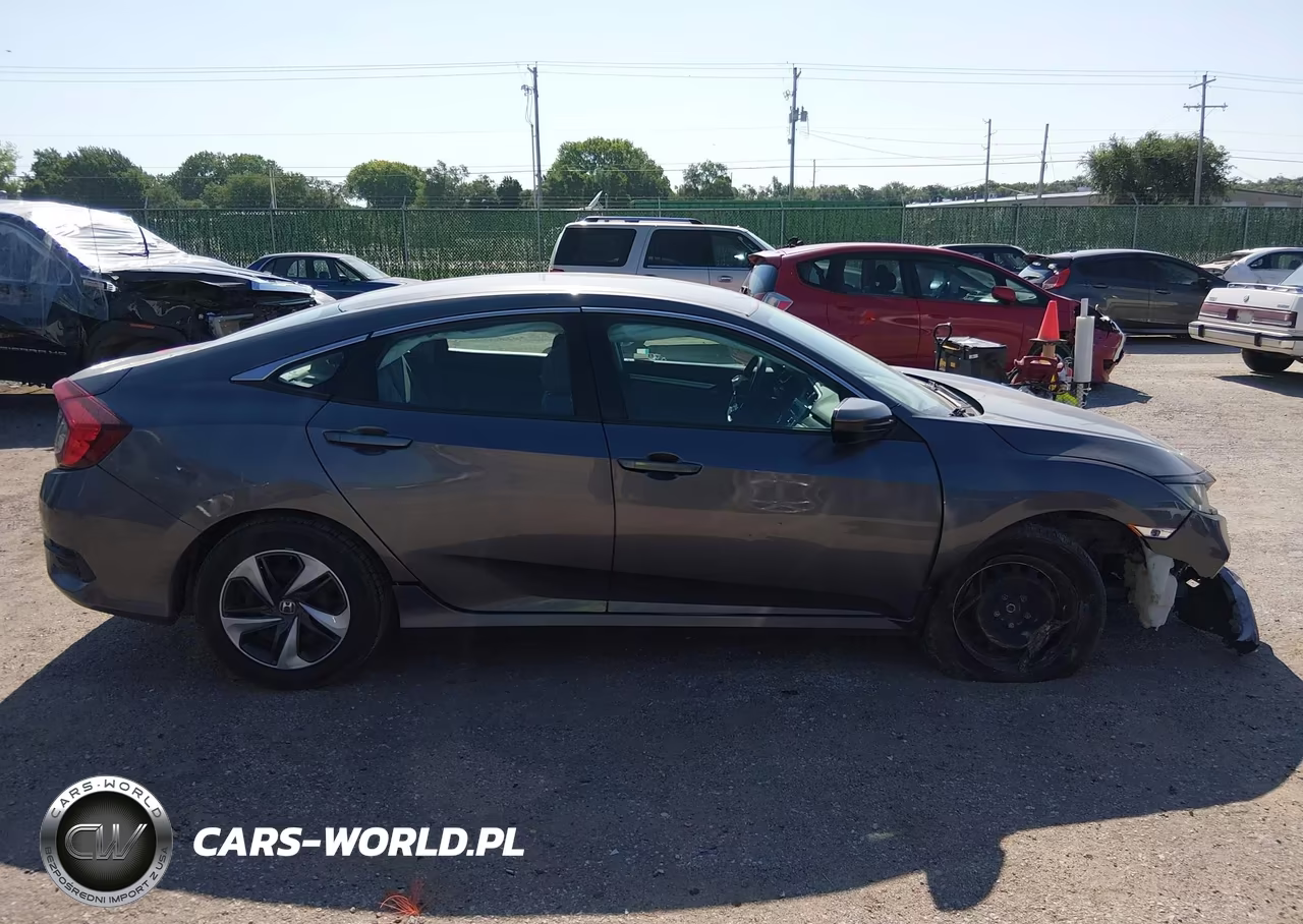 2020 Honda Civic Lx VIN:19XFC2F63LE003172 - 13