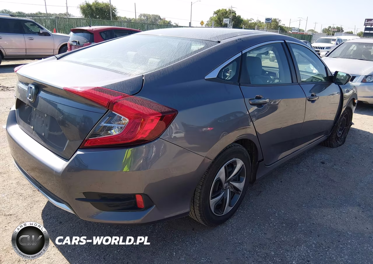 2020 Honda Civic Lx VIN:19XFC2F63LE003172 - 4