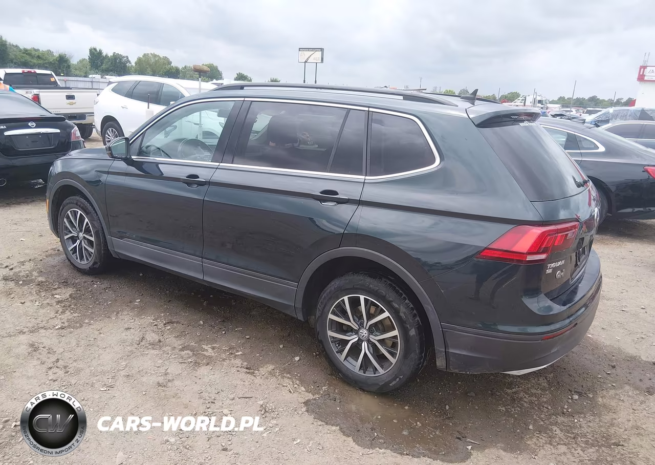 2019 Volkswagen Tiguan 2.0T Se-2.0T Sel-2.0T Sel R-Line-2.0T Sel R-Line Black VIN:3VV3B7AX1KM126901 - 3