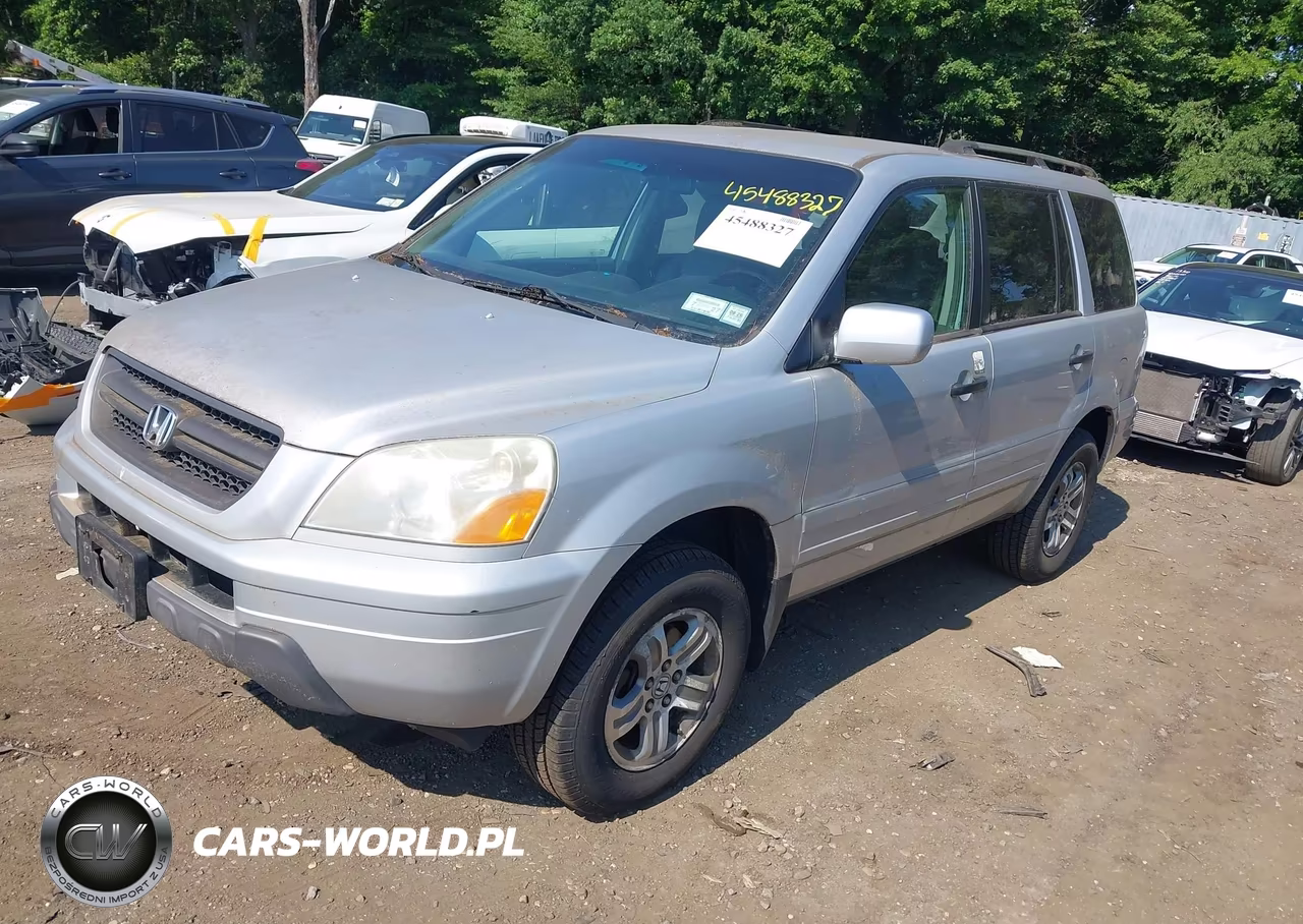2004 Honda Pilot Ex-L VIN:2HKYF18534H503246 - 2
