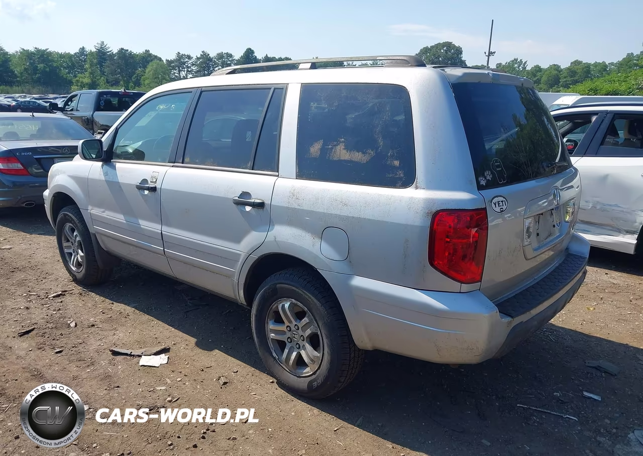 2004 Honda Pilot Ex-L VIN:2HKYF18534H503246 - 3