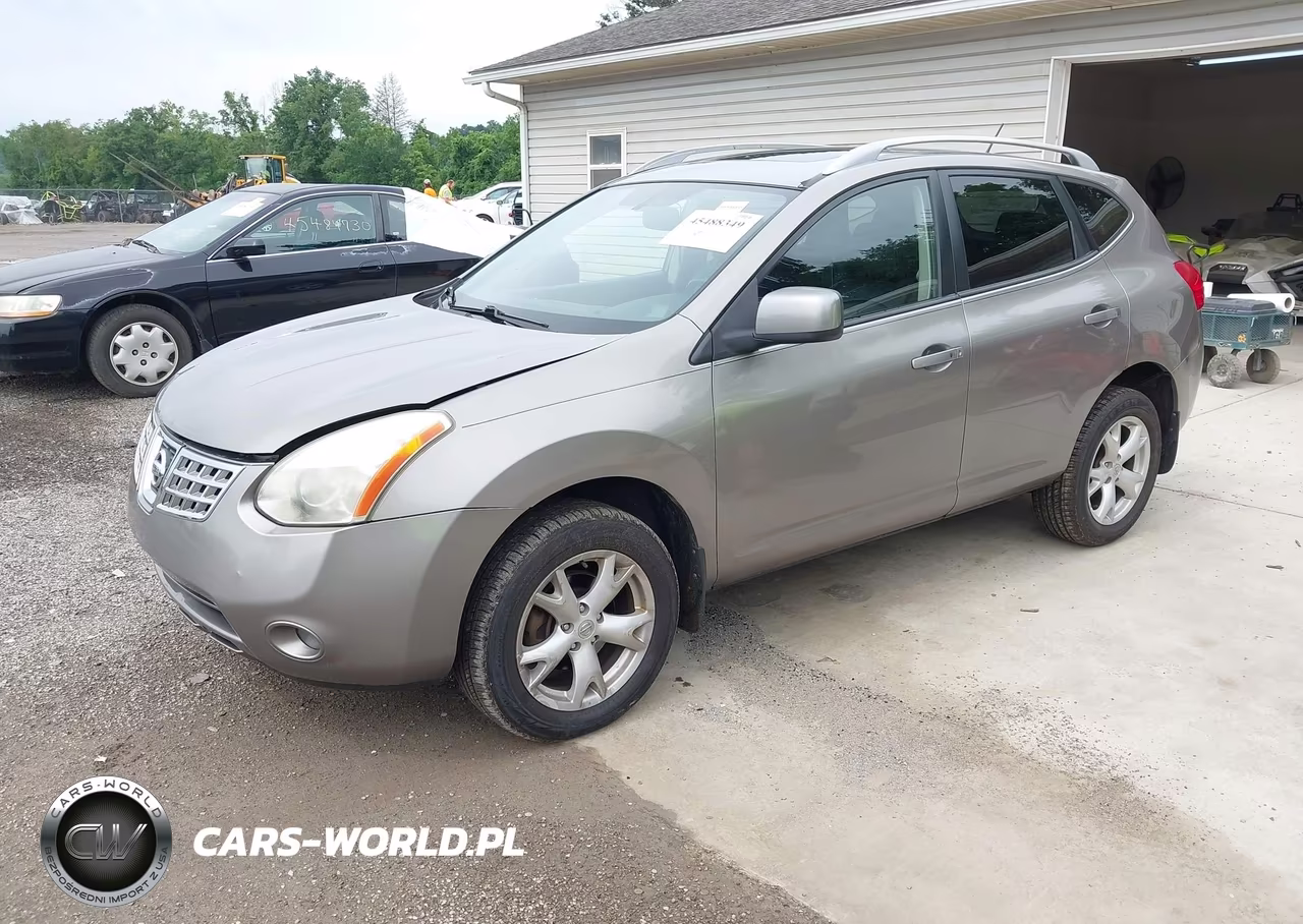 2009 Nissan Rogue Sl VIN:JN8AS58V39W438697 - 2