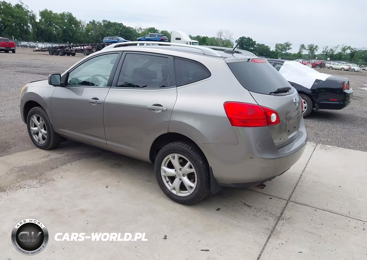 2009 Nissan Rogue Sl VIN:JN8AS58V39W438697 - 3