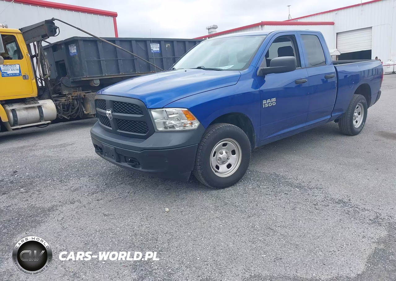 2018 Ram 1500 Tradesman 4X4 6'4 Box VIN:1C6RR7FGXJS291503 - 2