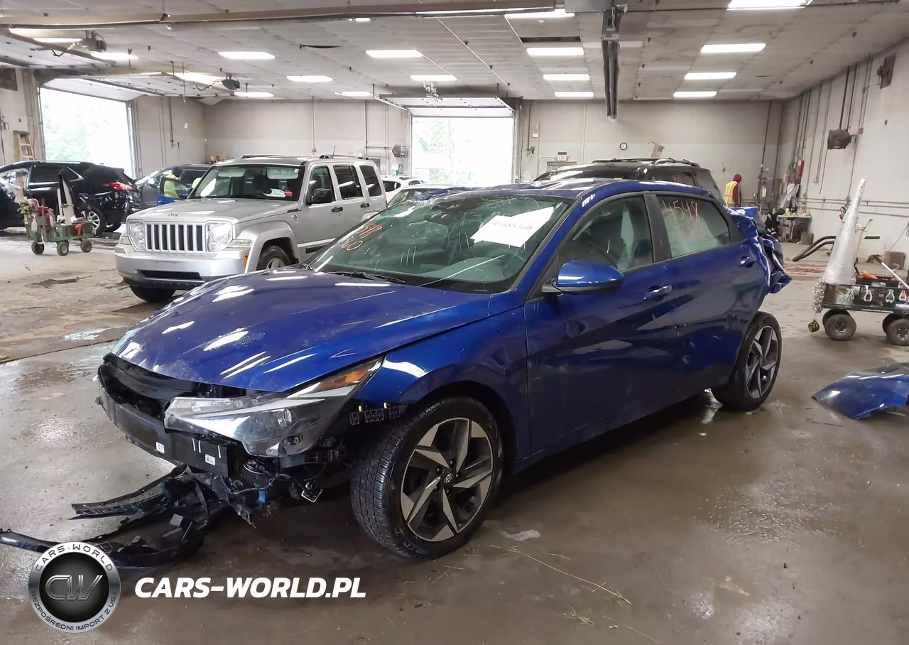2023 Hyundai Elantra Sel VIN:KMHLS4AGXPU474983 - 2