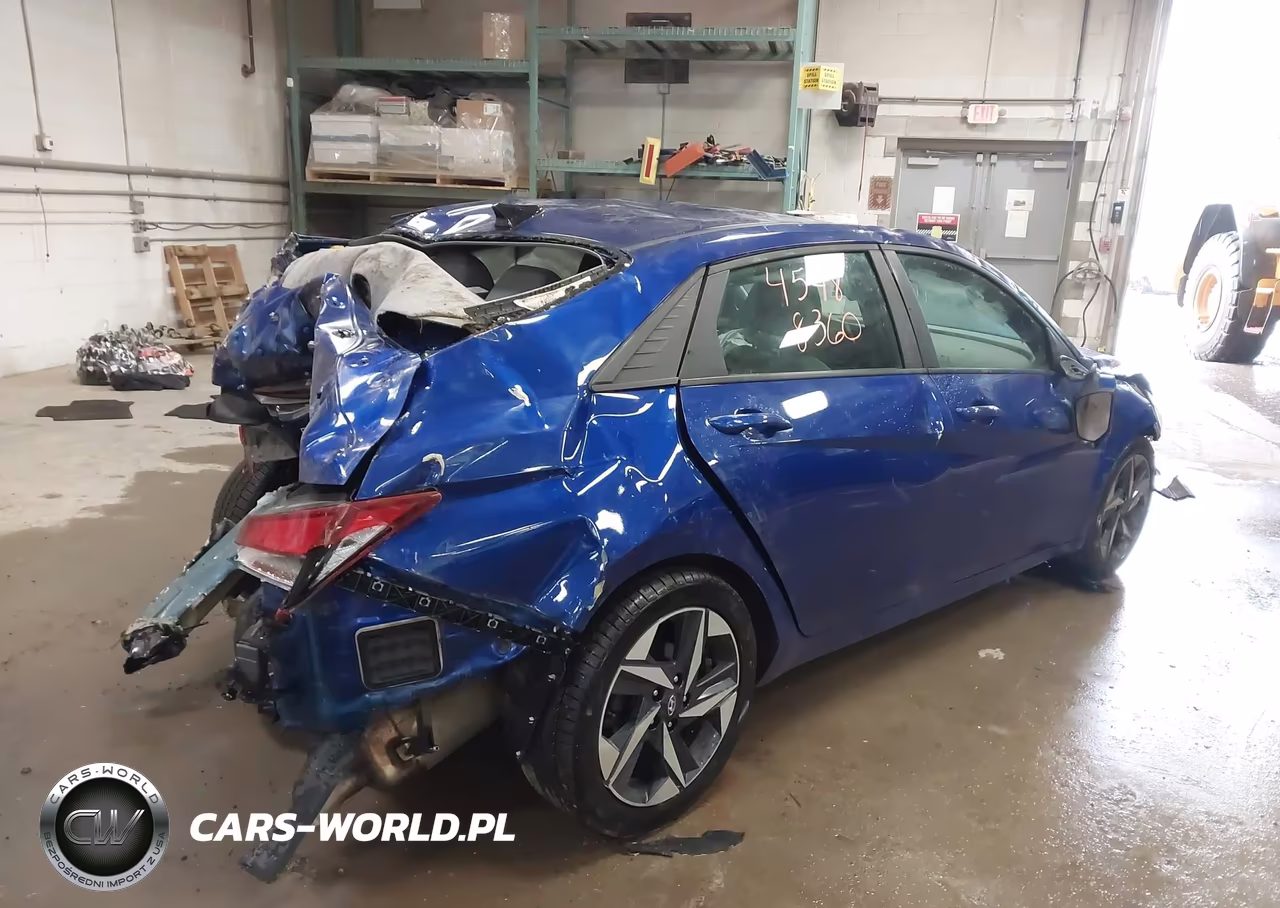 2023 Hyundai Elantra Sel VIN:KMHLS4AGXPU474983 - 4