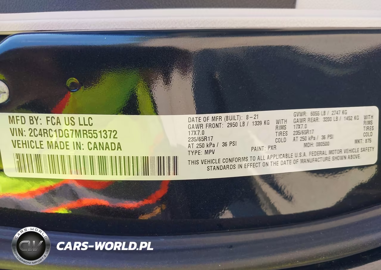 2021 Chrysler Voyager Lxi VIN:2C4RC1DG7MR551372 - 9