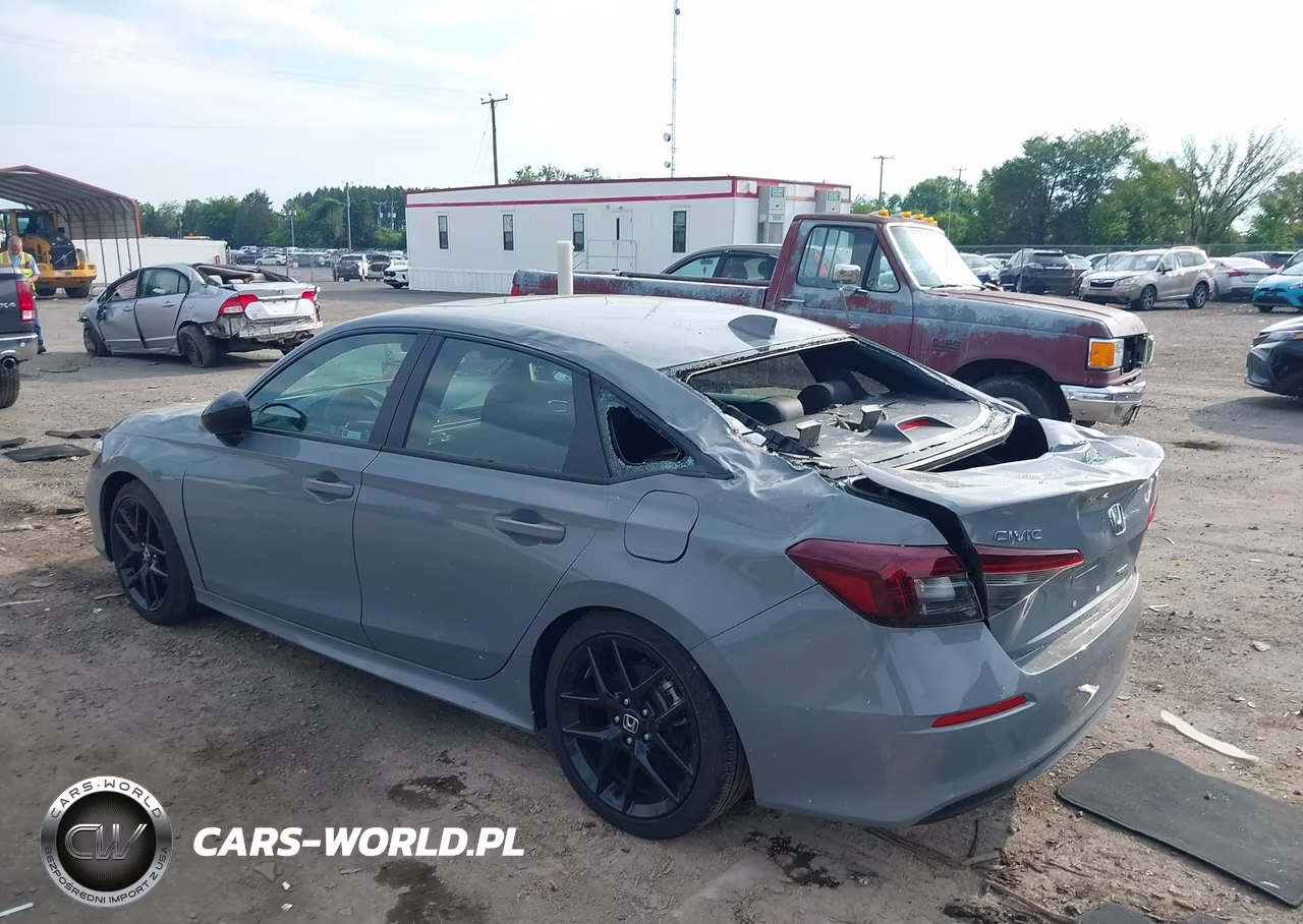 2025 Honda Civic Hybrid Sport-Sport Touring VIN:2HGFE4F87SH353318 - 3