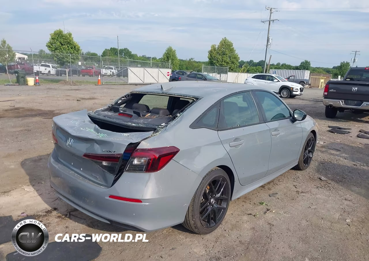 2025 Honda Civic Hybrid Sport-Sport Touring VIN:2HGFE4F87SH353318 - 4