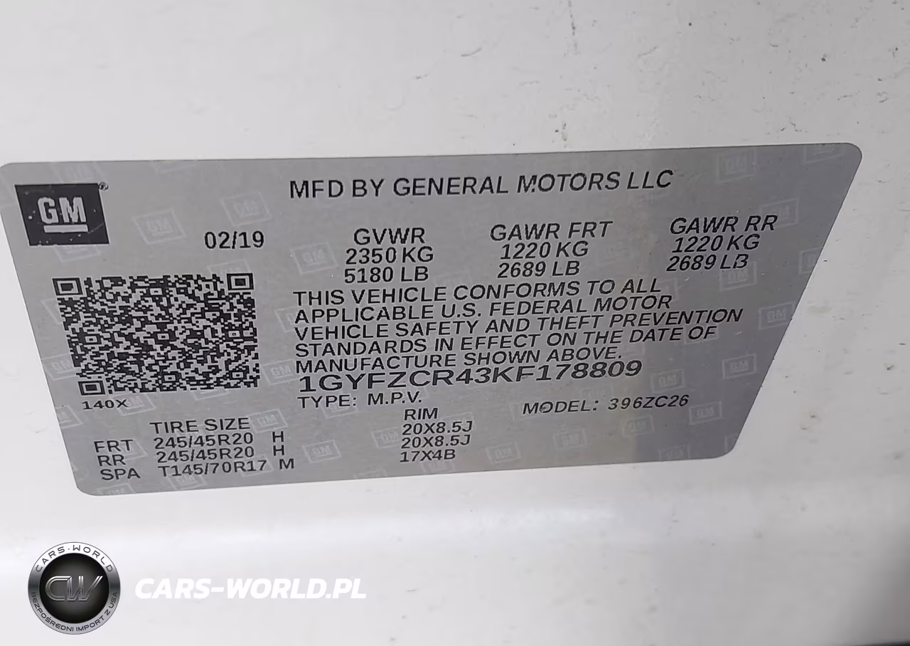 2019 Cadillac Xt4 Premium Luxury VIN:1GYFZCR43KF178809 - 9