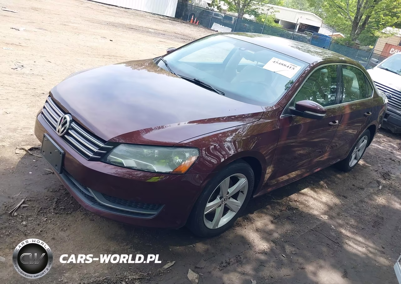 2014 Volkswagen Passat 1.8T Se VIN:1VWBT7A33EC055756 - 2