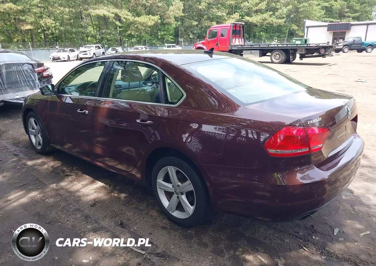 2014 Volkswagen Passat 1.8T Se VIN:1VWBT7A33EC055756 - 3