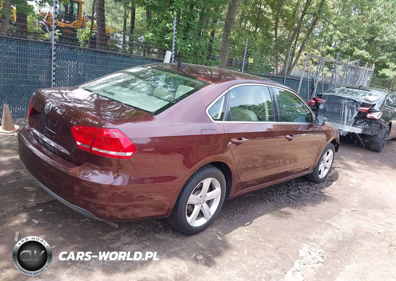 2014 Volkswagen Passat 1.8T Se VIN:1VWBT7A33EC055756 - 4